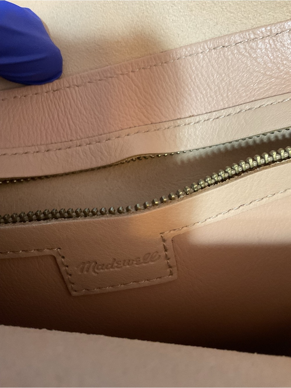 Madewell Medium Leather Transport Tote - Picture 7 of 7